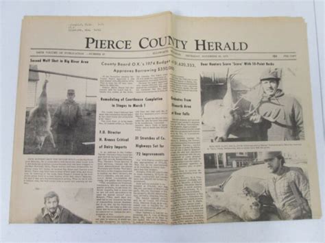 Pierce county newspaper. Things To Know About Pierce county newspaper. 
